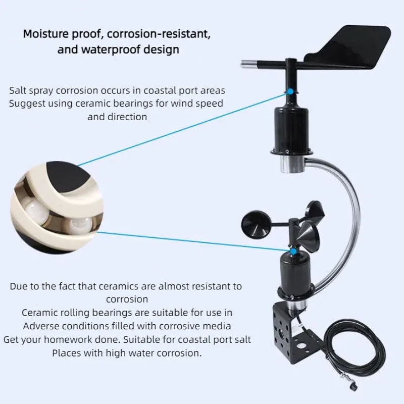 2026 0-5v Outdoor IP65 Waterpr - Anemometer Wind Speed recension och pris