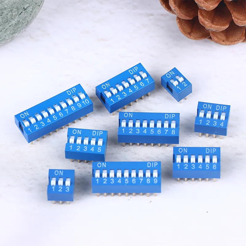 10Pcs 2.54mm DIP Switch Module - Circuit Snap Kit recension och pris