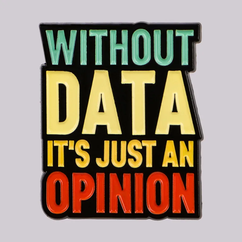 Funny Data Science Enamel Pin  - Science Buddies recension och pris