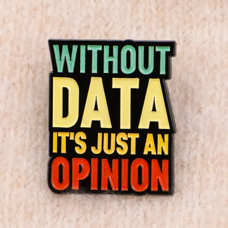 Funny Data Science Enamel Pin  - Science Buddies recension och pris