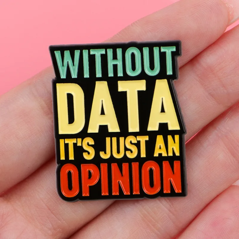 Funny Data Science Enamel Pin  - Science Buddies recension och pris
