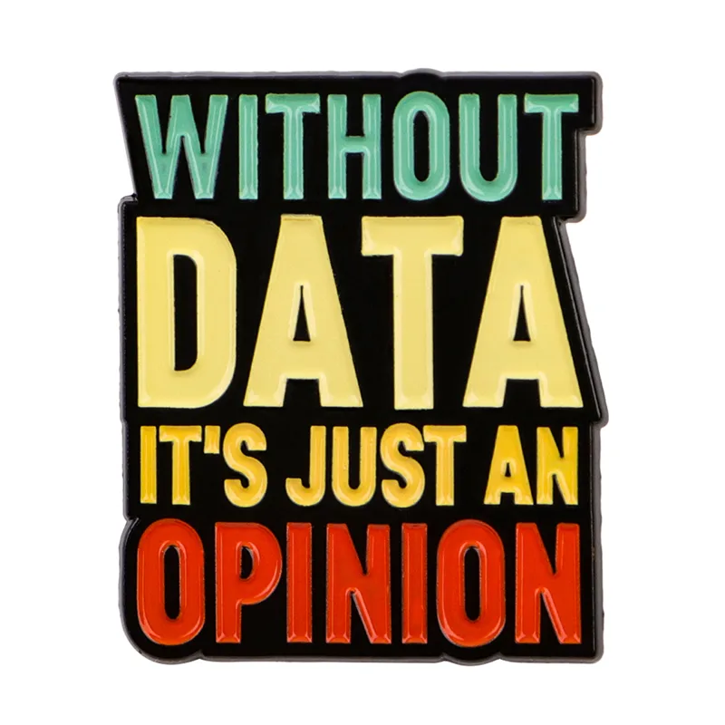 Funny Data Science Enamel Pin  - Science Buddies recension och pris
