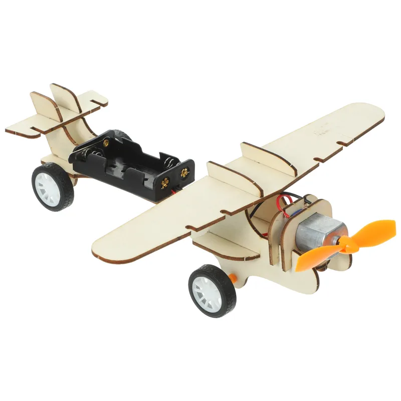 1Set Wooden Glider Plane DIY S - Science Project Diy recension och pris