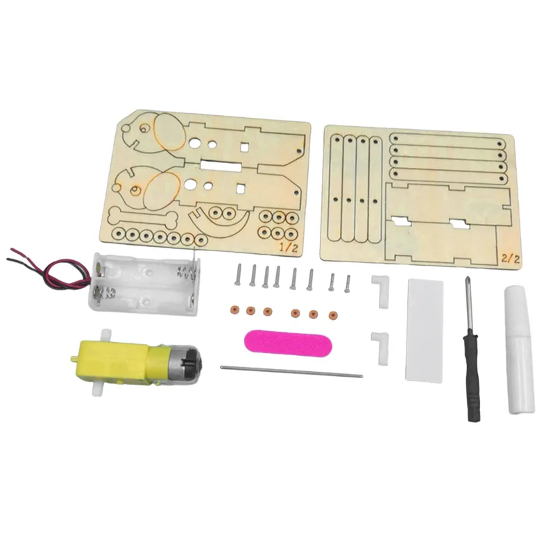 DIY Wooden Model Set Science K - Science Project Toys Making recension och pris