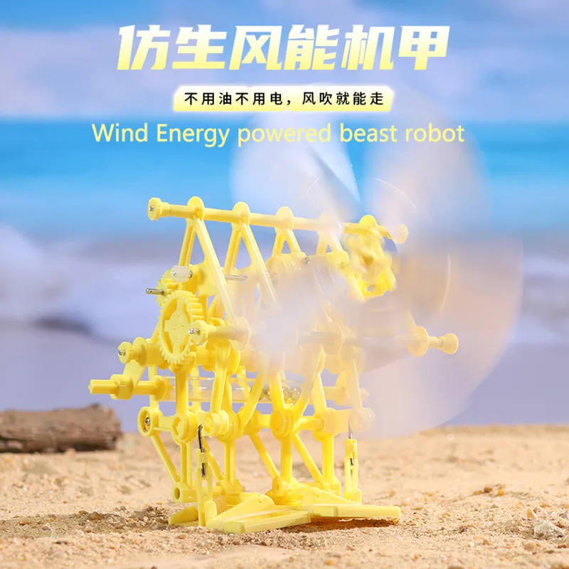 Wind Energy Powered Beast Robo - Science Project Robot recension och pris