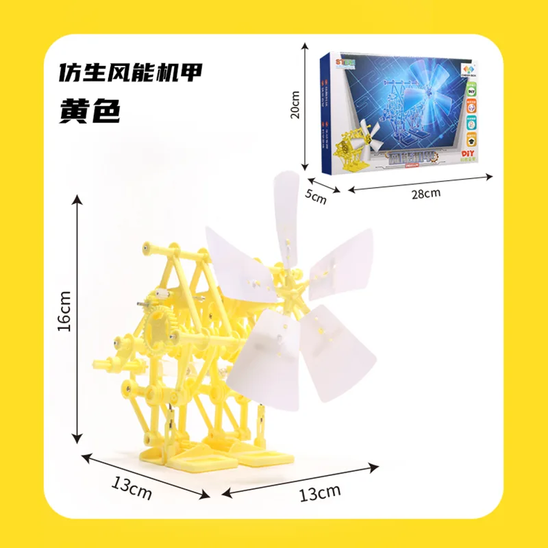 Wind Energy Powered Beast Robo - Science Project Robot recension och pris