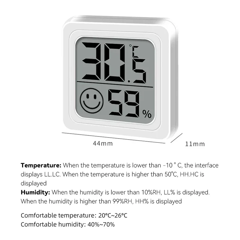 2025 New Mini LCD Digital Ther - Weather Station Indoor recension och pris