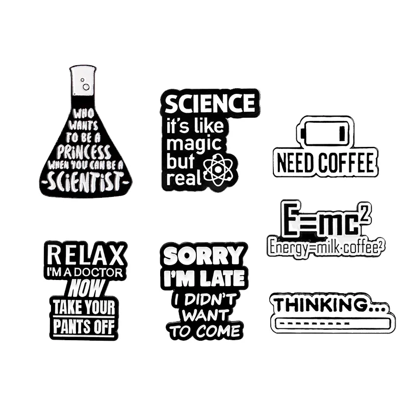 Coffee Time Enamel Pin Science - Science Buddies recension och pris