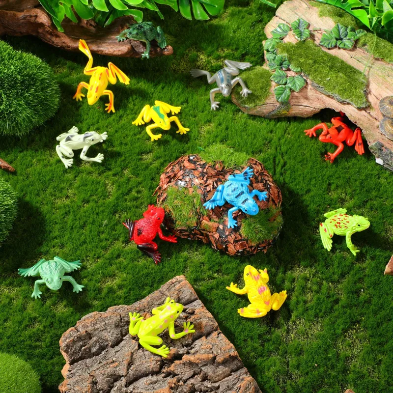 12Pcs Realistic Frogs Statue K - Science And Hobby recension och pris