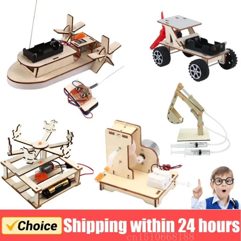 DIY Boat Model Science Toys Ki - Science Project Diy recension och pris