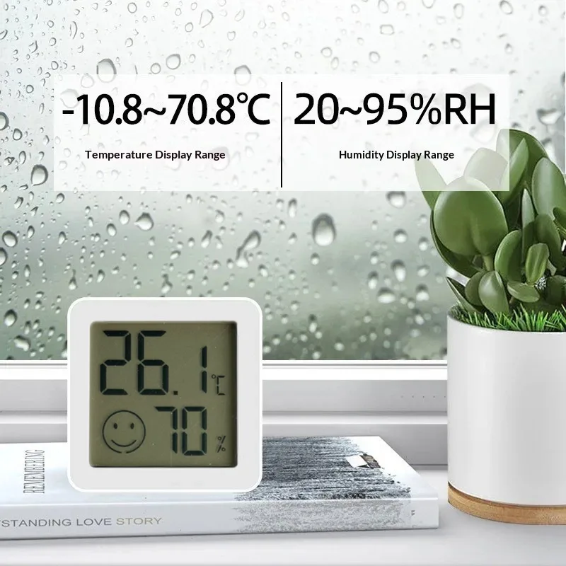 1/3pcsMini LCD Digital Thermom - Weather Station Indoor recension och pris