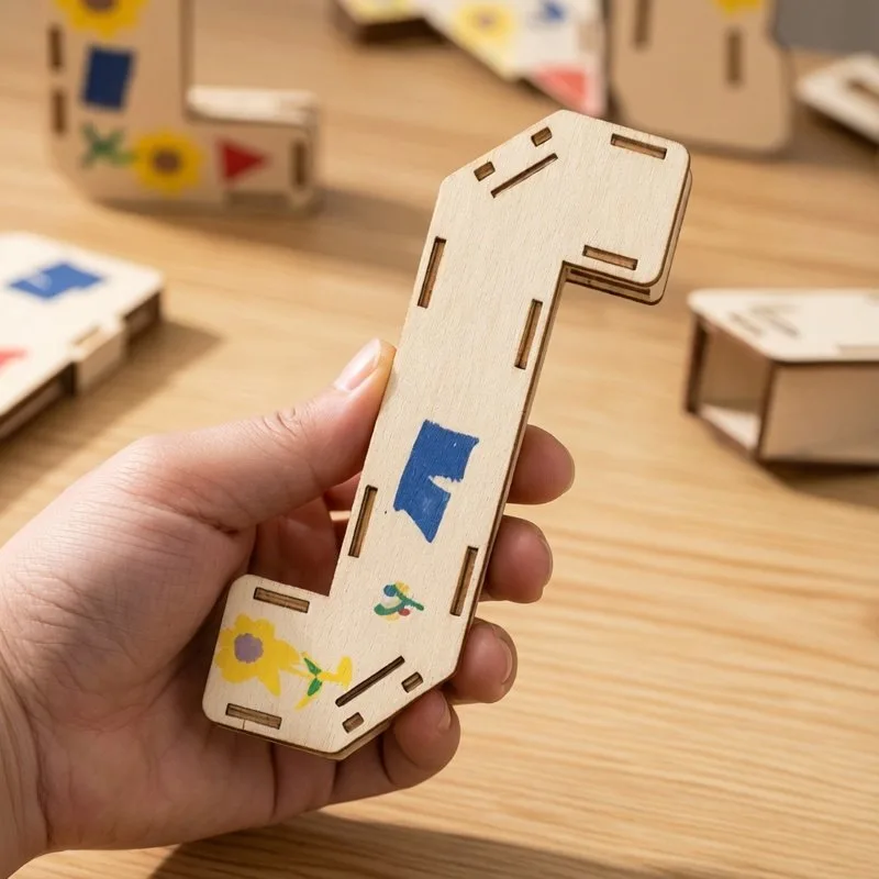 DIY Wooden Periscope Making Ki - Science Project Toys Making recension och pris