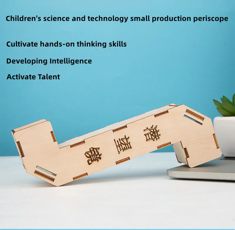 DIY Wooden Periscope Making Ki - Science Project Toys Making recension och pris