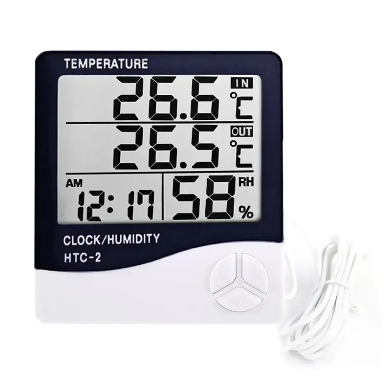Indoor LCD Digital Thermometer - Weather Station Indoor recension och pris