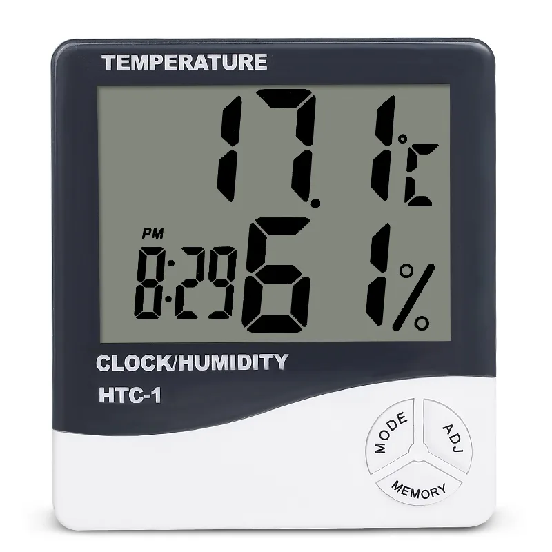 HTC-1 Indoor Room LCD Digital  - Weather Station Indoor recension och pris