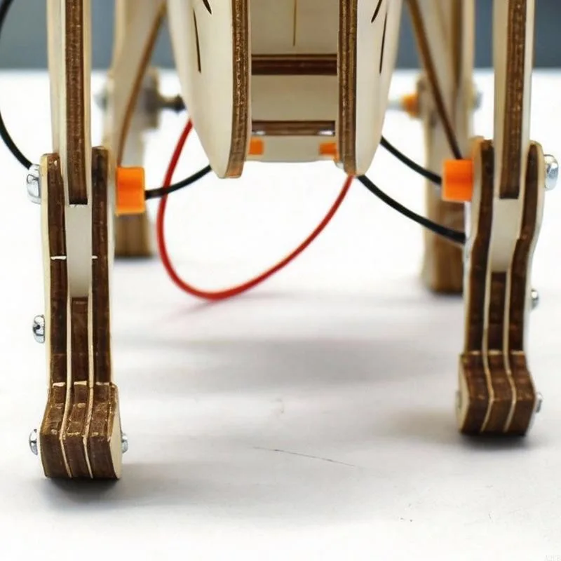 Wooden Mechanical Robot Cattle - Science Project Robot recension och pris