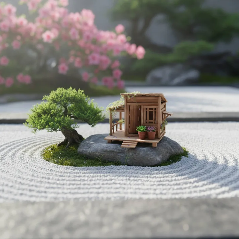 DIY Bamboo House Kit Relaxing  - Science Hobby Kit recension och pris