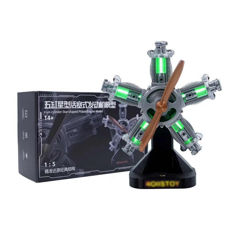 1:5 Scale 5-Cylinder 4-Stroke  - Science And Hobby recension och pris