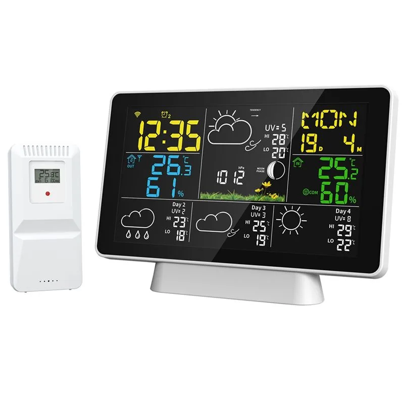 AEE8-LCD Weather Station Wirel - Weather Station Indoor recension och pris