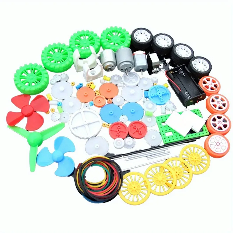 112pcs DC Motor Kit Electric M - Science Project Diy recension och pris