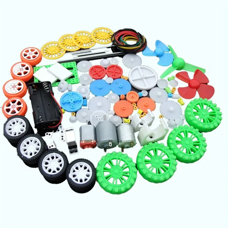 112pcs DC Motor Kit Electric M - Science Project Diy recension och pris