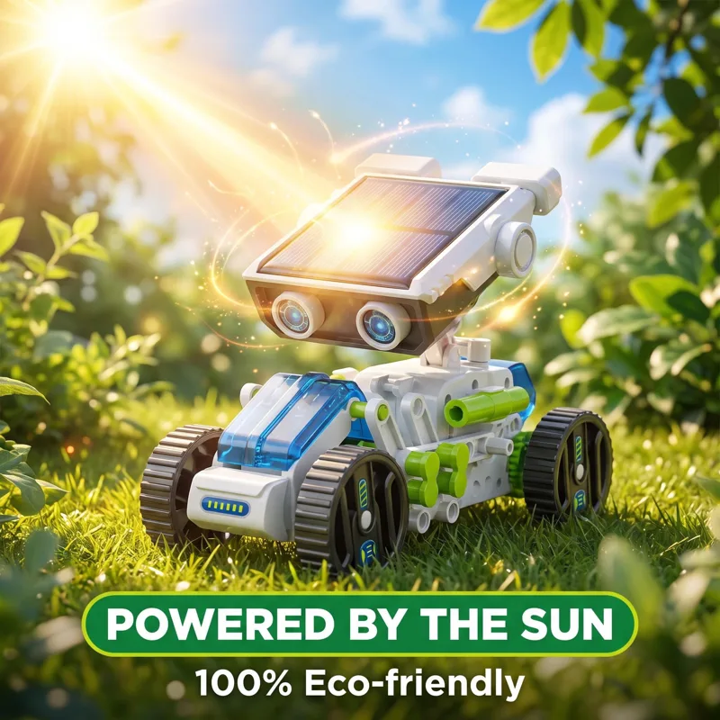 12-in-1 Solar Robot Educationa - Science Project Robot recension och pris