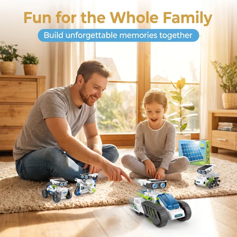12-in-1 Solar Robot Educationa - Science Project Robot recension och pris