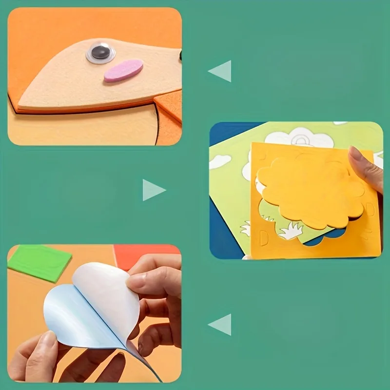 3D Stickers for Kids, Disposab - Science Project Diy recension och pris