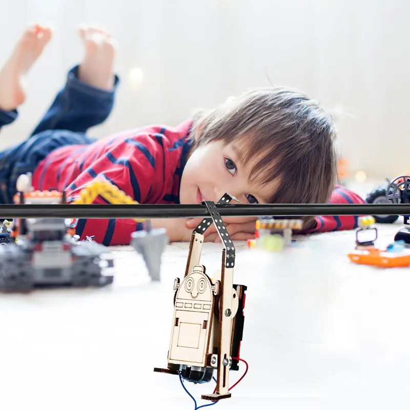 DIY Assembly Climbing Robot Mo - Science Project Robot recension och pris