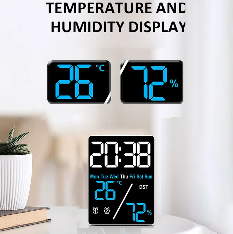 Multifunctional Large Screen D - Weather Station Indoor recension och pris